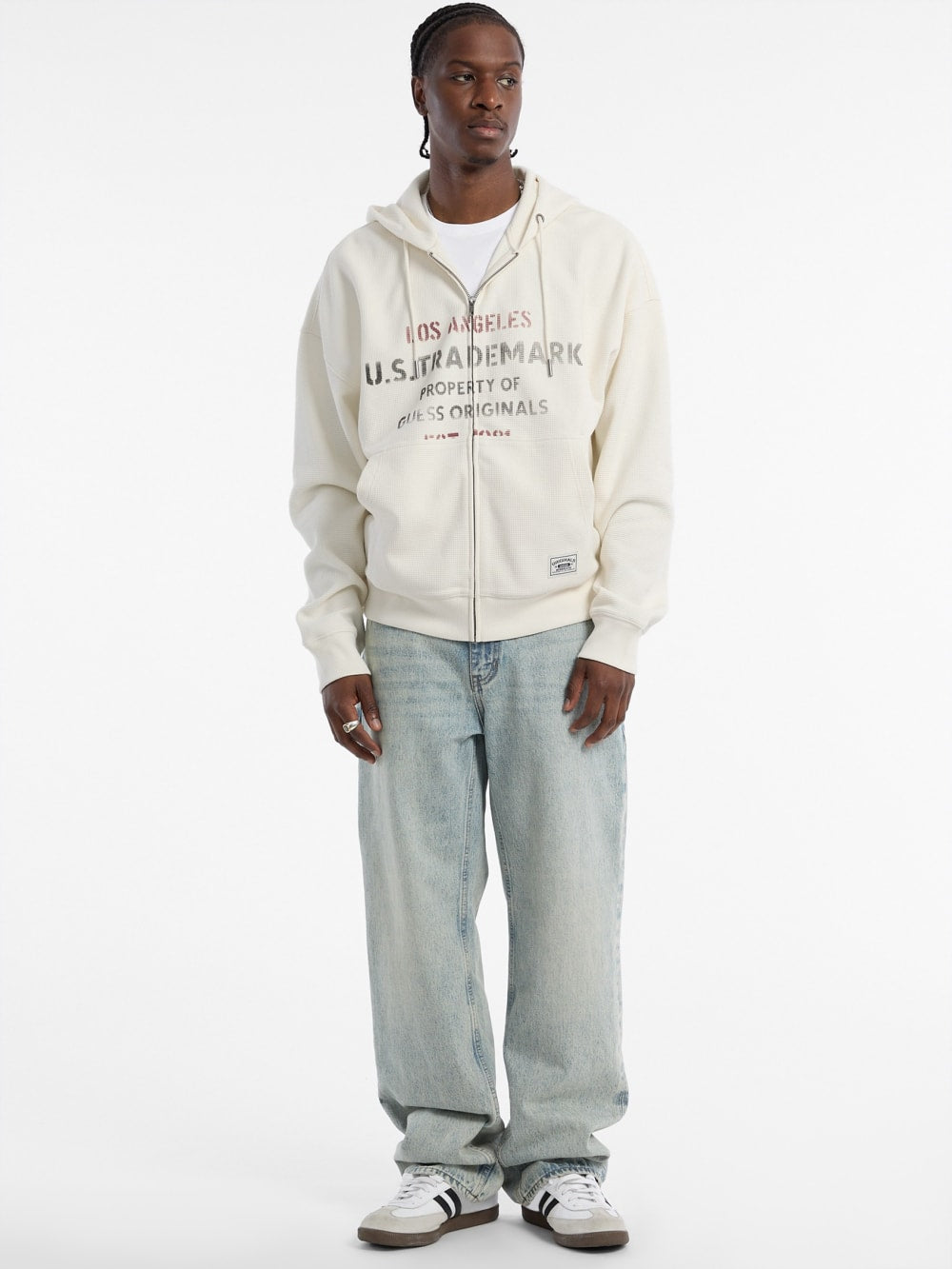 GUESS Originals Waffle Hoodie - Guess