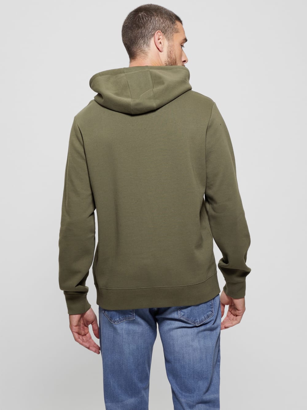 Eco Roy Embossed GUESS Hoodie - Guess
