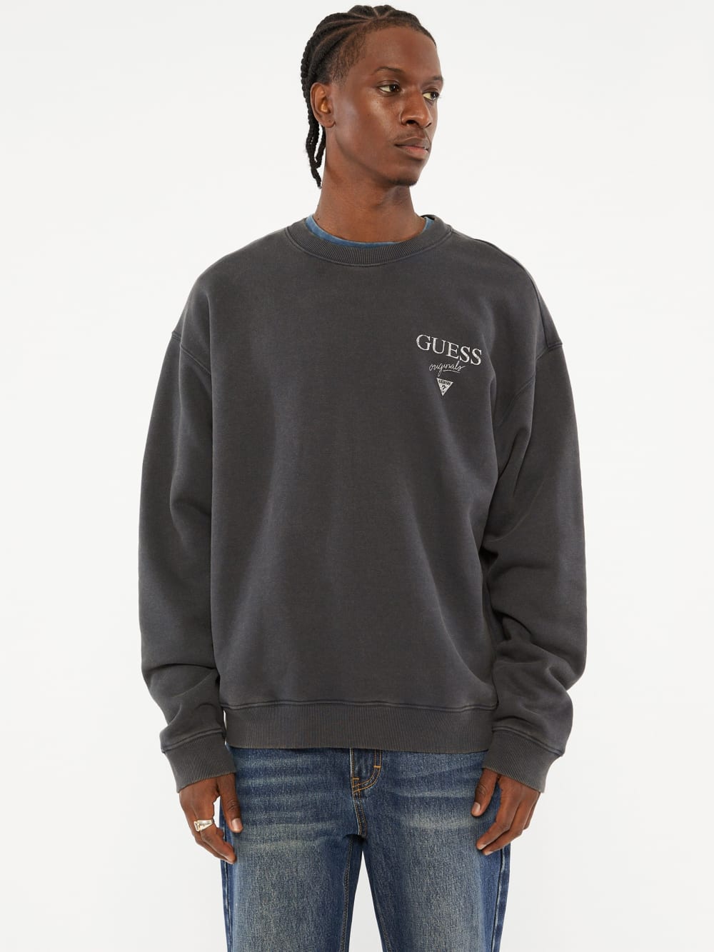 GUESS Originals Eco Baker Crewneck Sweatshirt - Guess