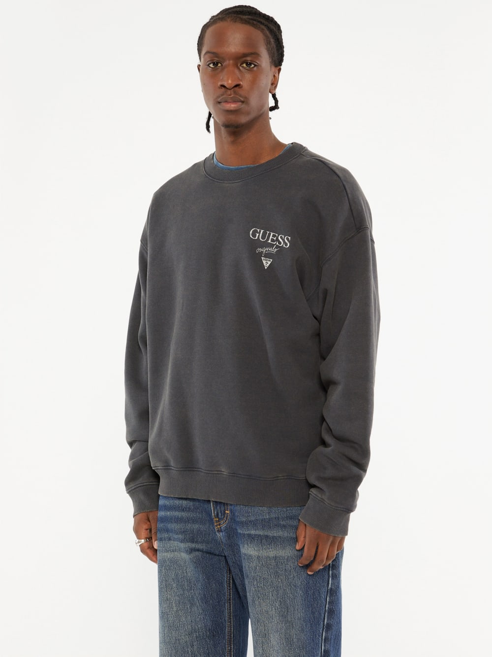 GUESS Originals Eco Baker Crewneck Sweatshirt - Guess