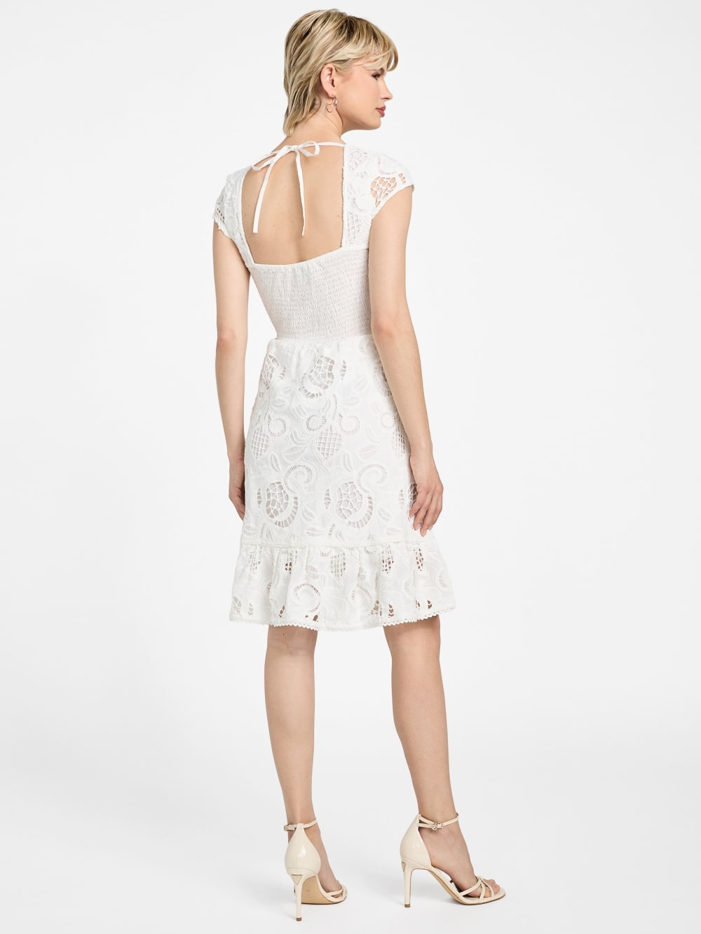Eco Domitilla Embroidered Dress - Guess