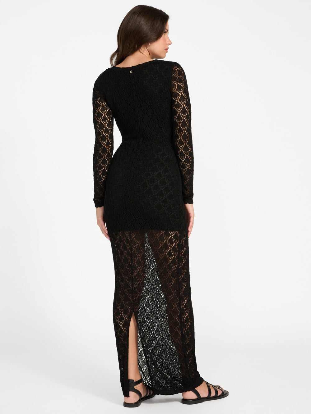 Alba Pointelle Maxi Dress - Guess
