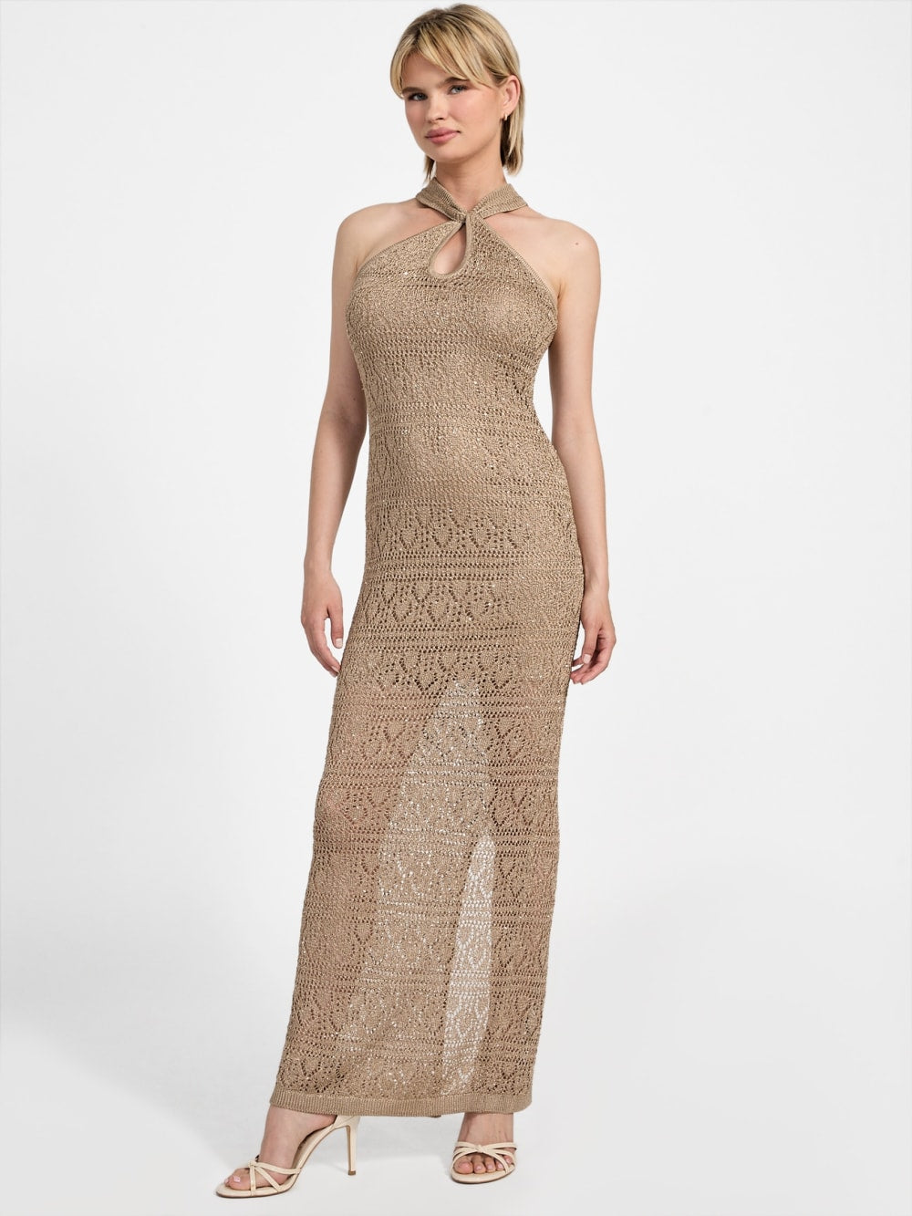 Cynthia Keyhole Maxi Dress - Guess