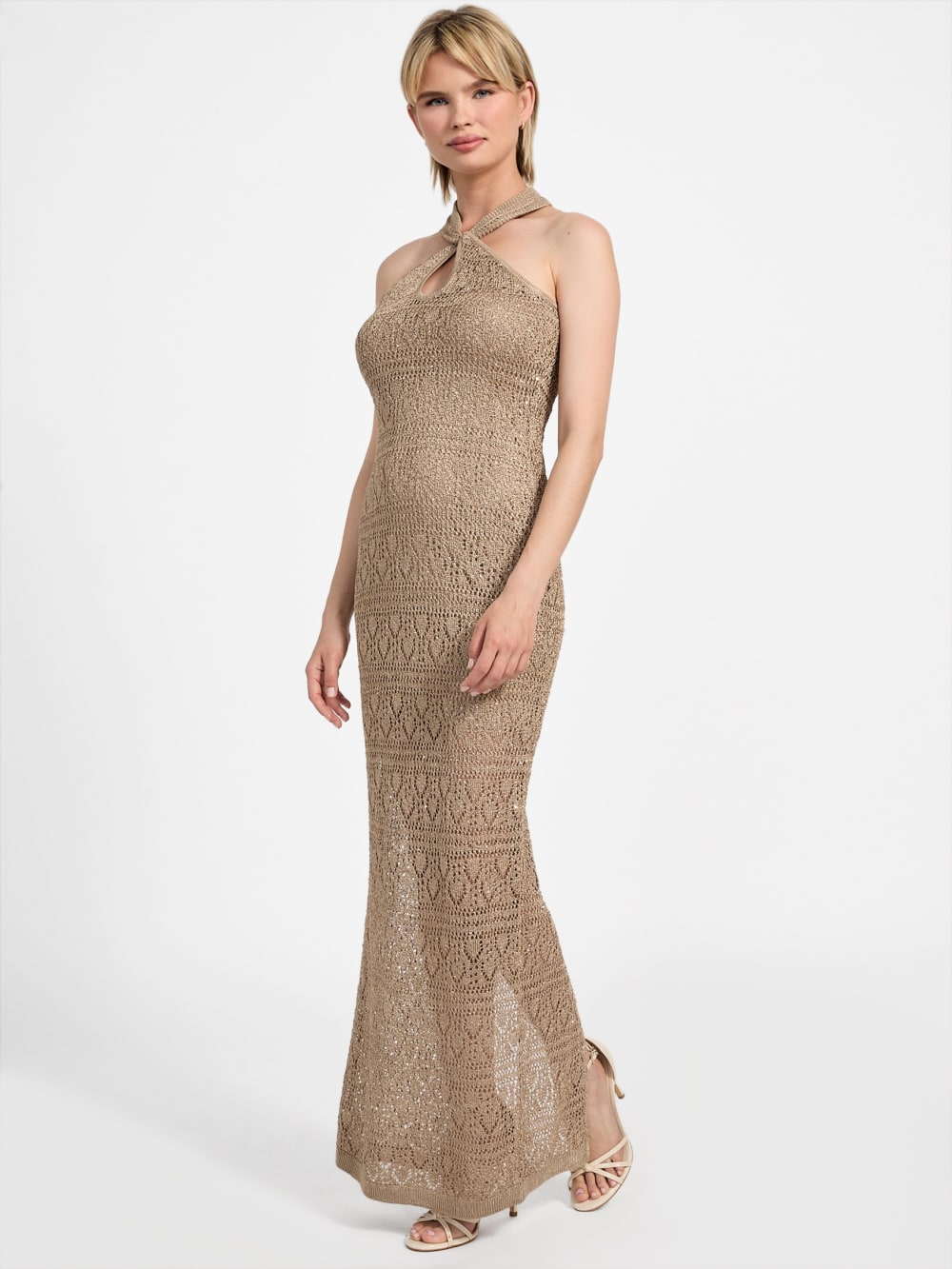 Cynthia Keyhole Maxi Dress - Guess