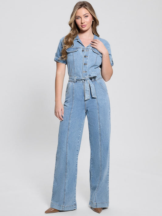 Eco Parker Denim Jumpsuit - Guess