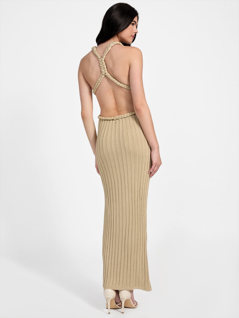 Vanya Ribbed Maxi Dress - Guess