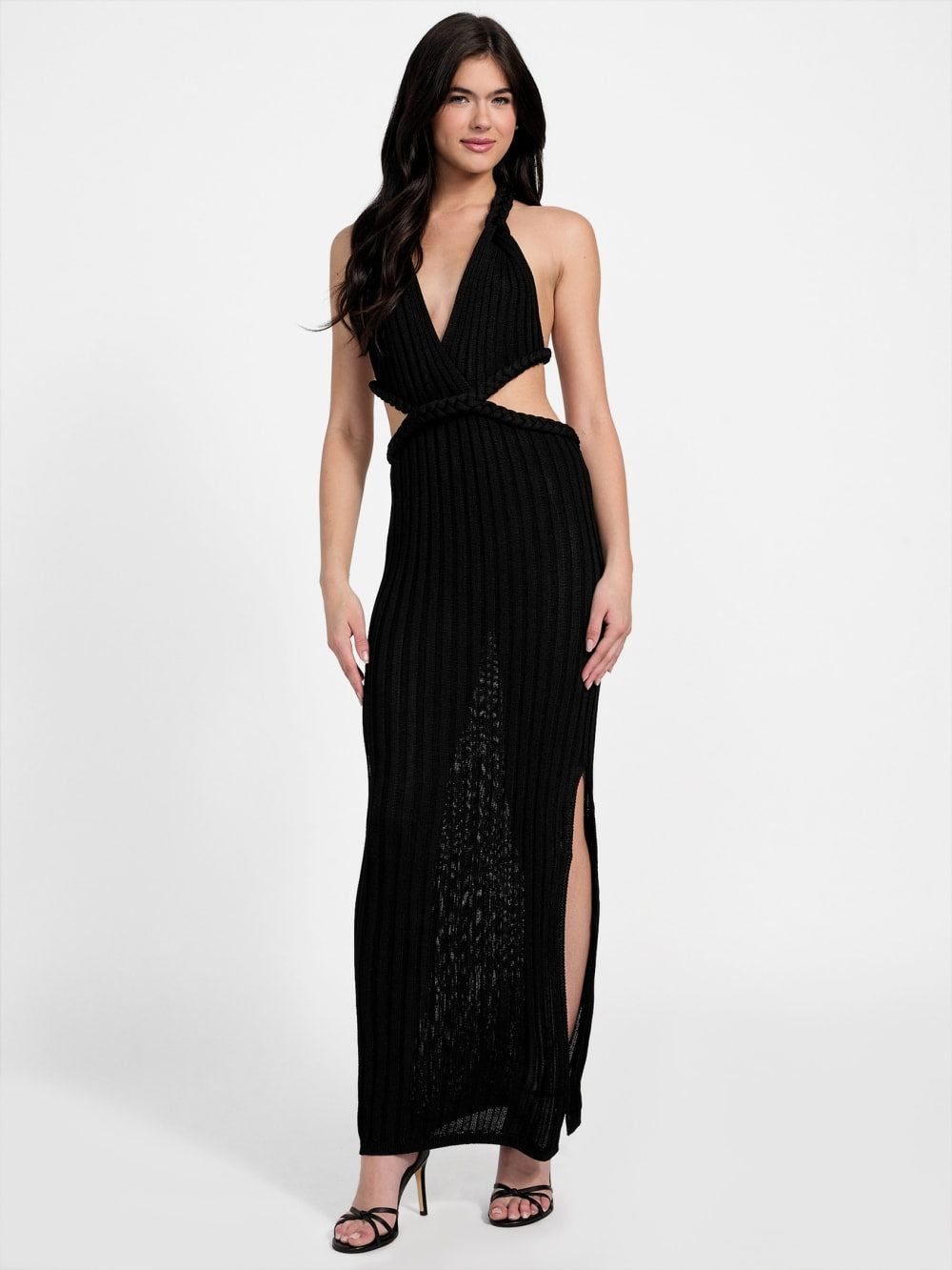 Vanya Ribbed Maxi Dress - Guess