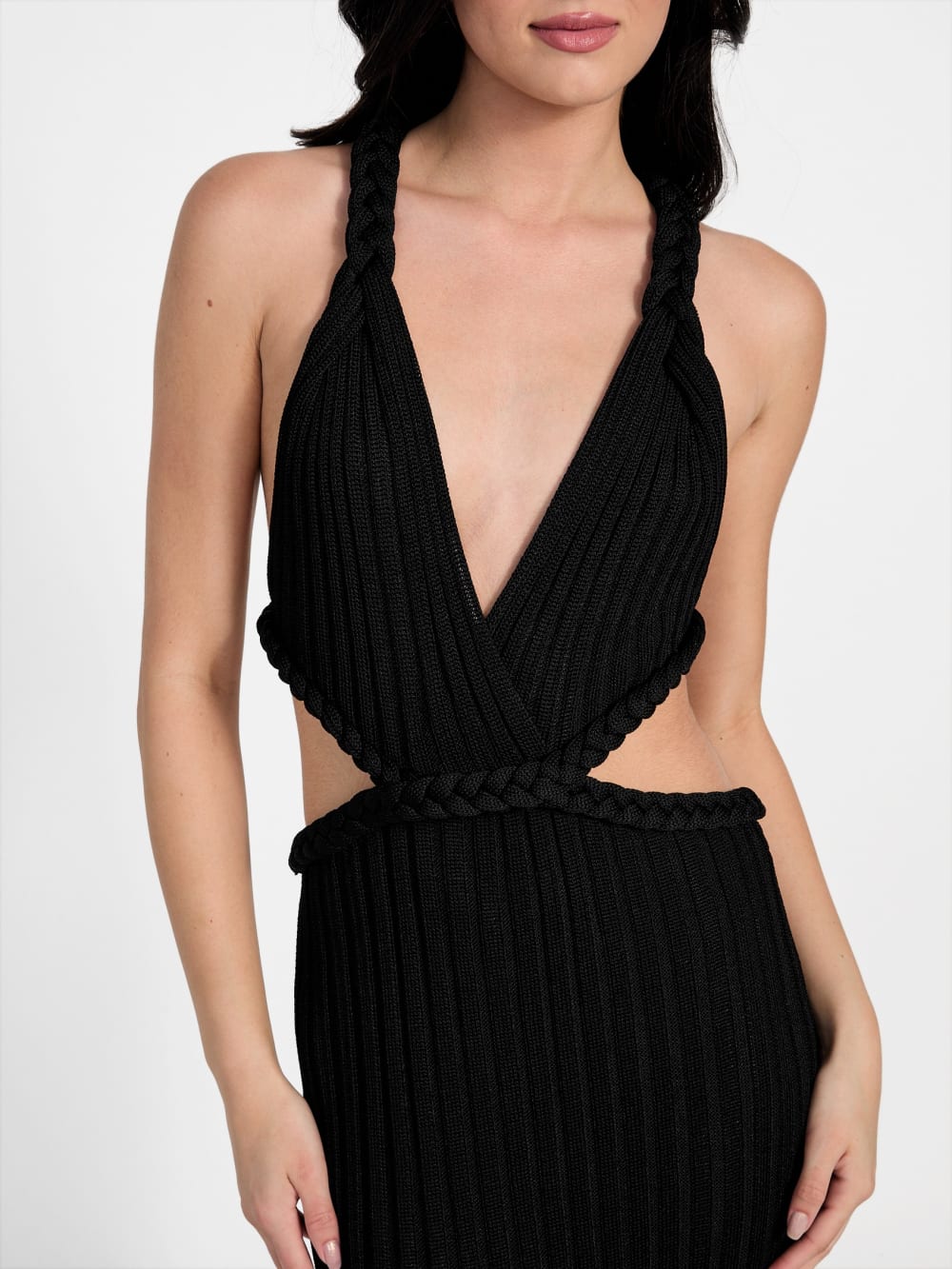 Vanya Ribbed Maxi Dress - Guess