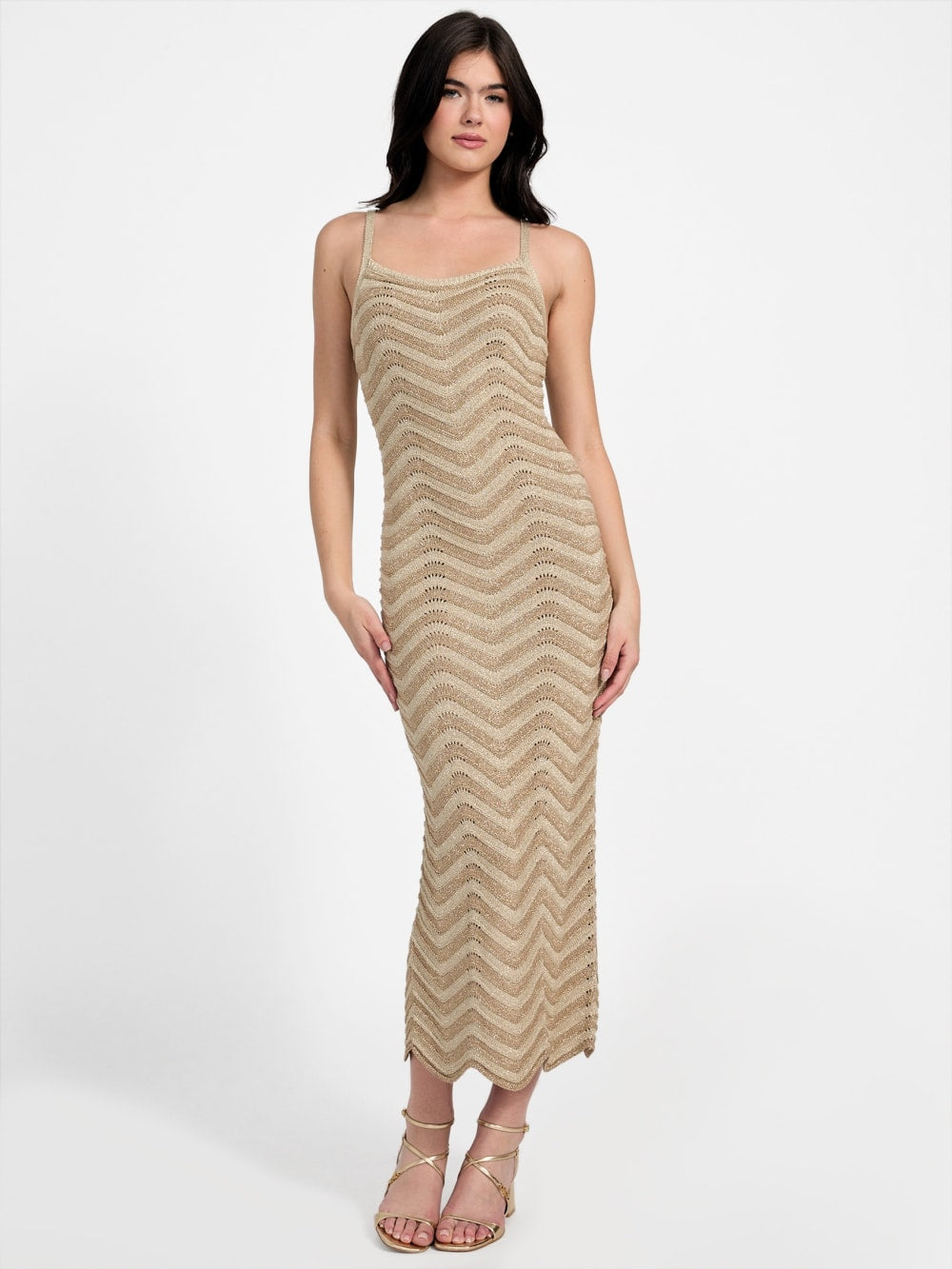 Eco Vera Chevron Dress - Guess