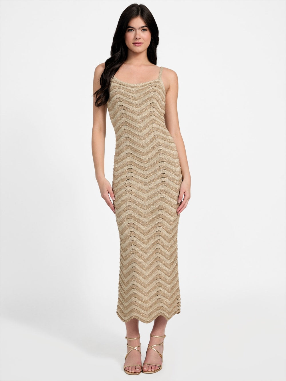 Eco Vera Chevron Dress - Guess