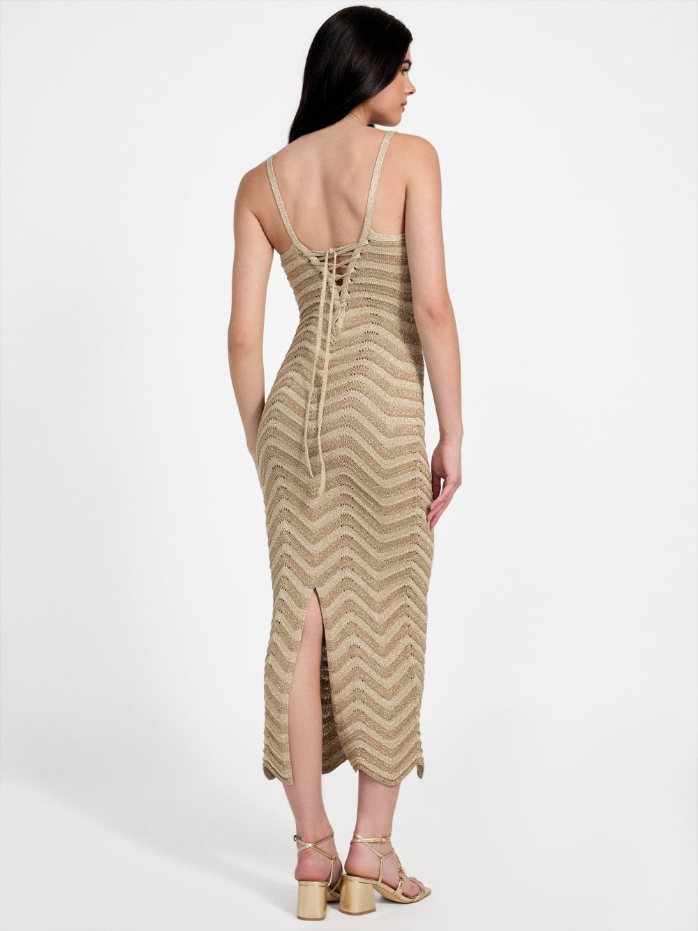Eco Vera Chevron Dress - Guess