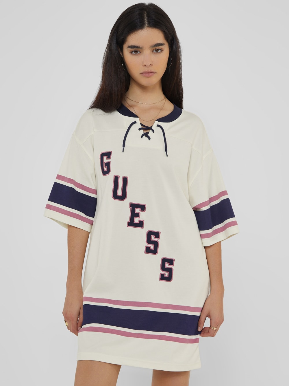 GUESS Originals Hockey Jersey Dress - Guess