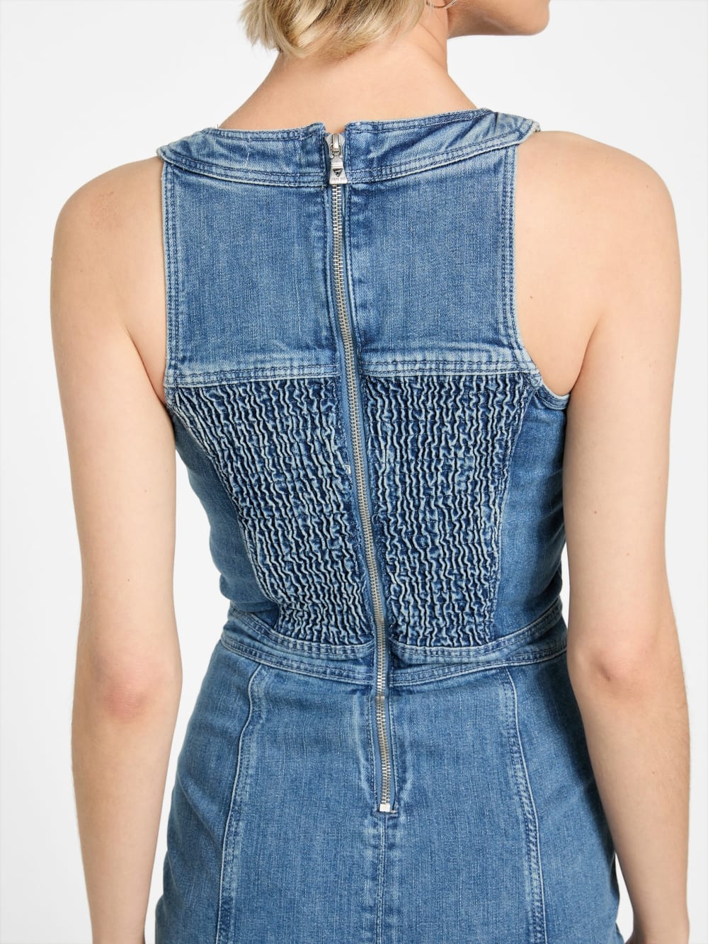 Lisbeth Midi Denim Dress - Guess