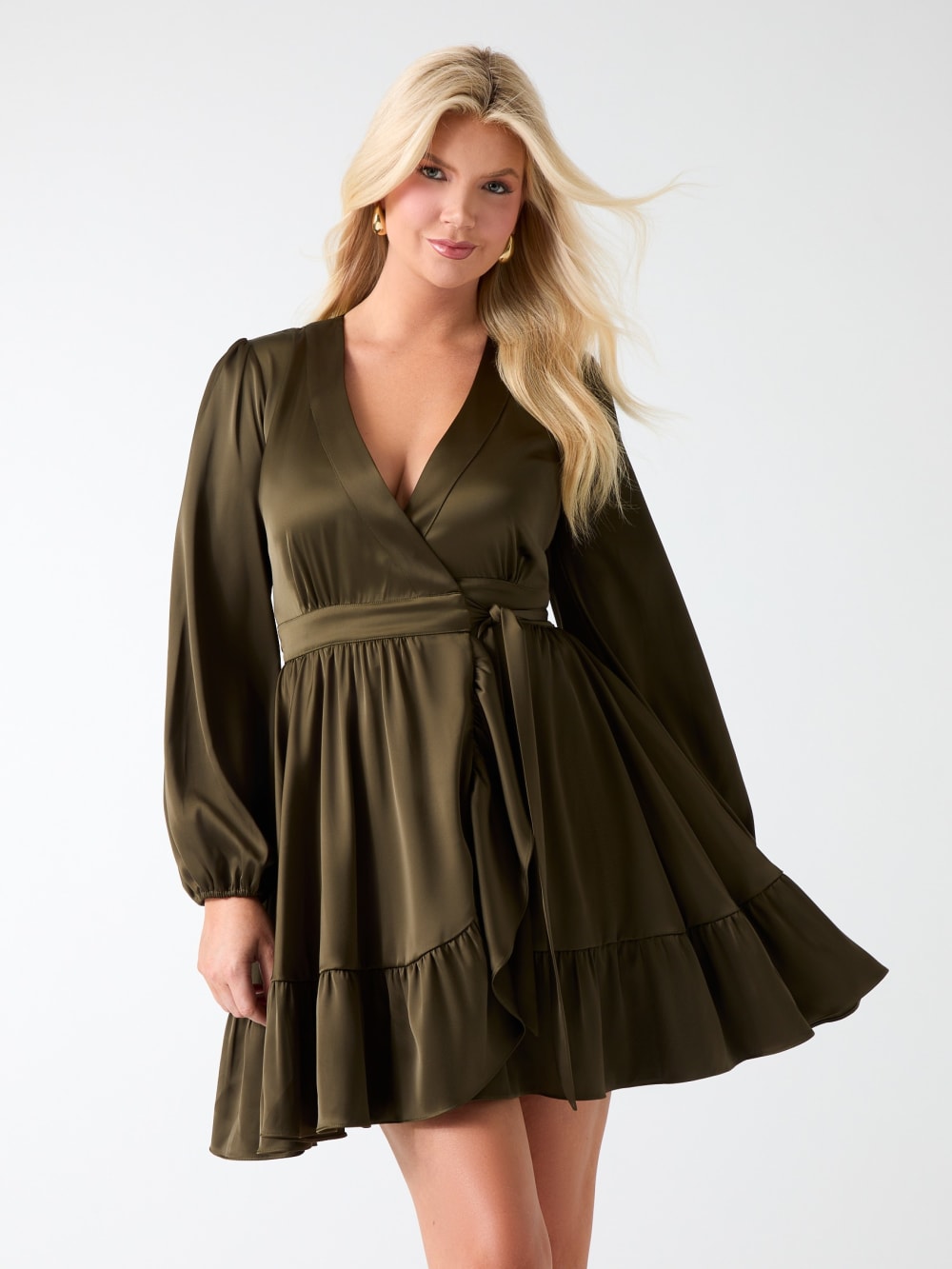 Betty Blue Wrap Dress - Guess