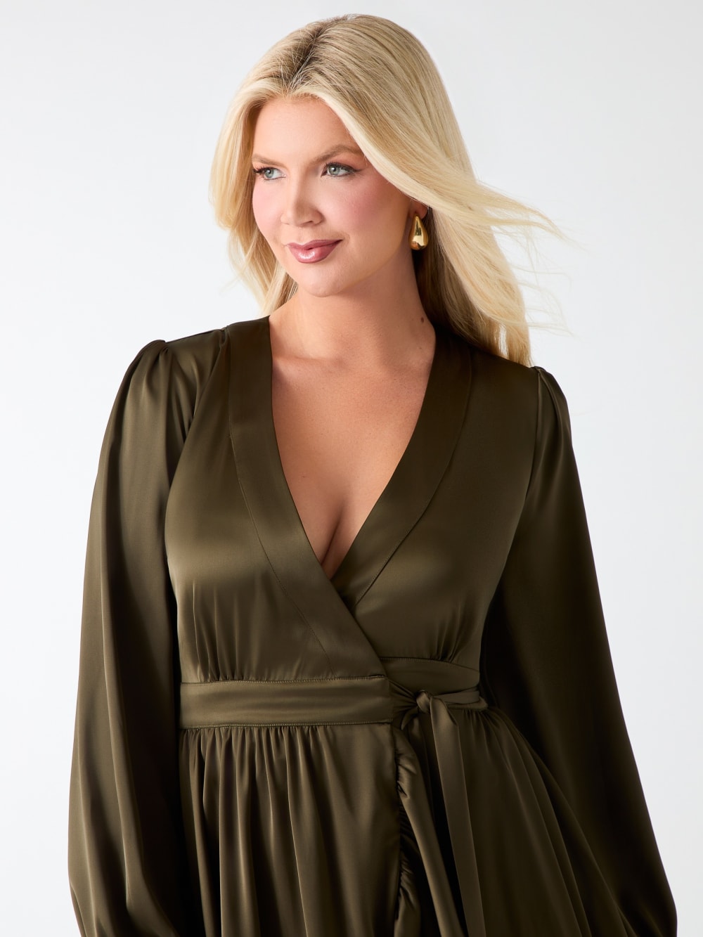 Betty Blue Wrap Dress - Guess