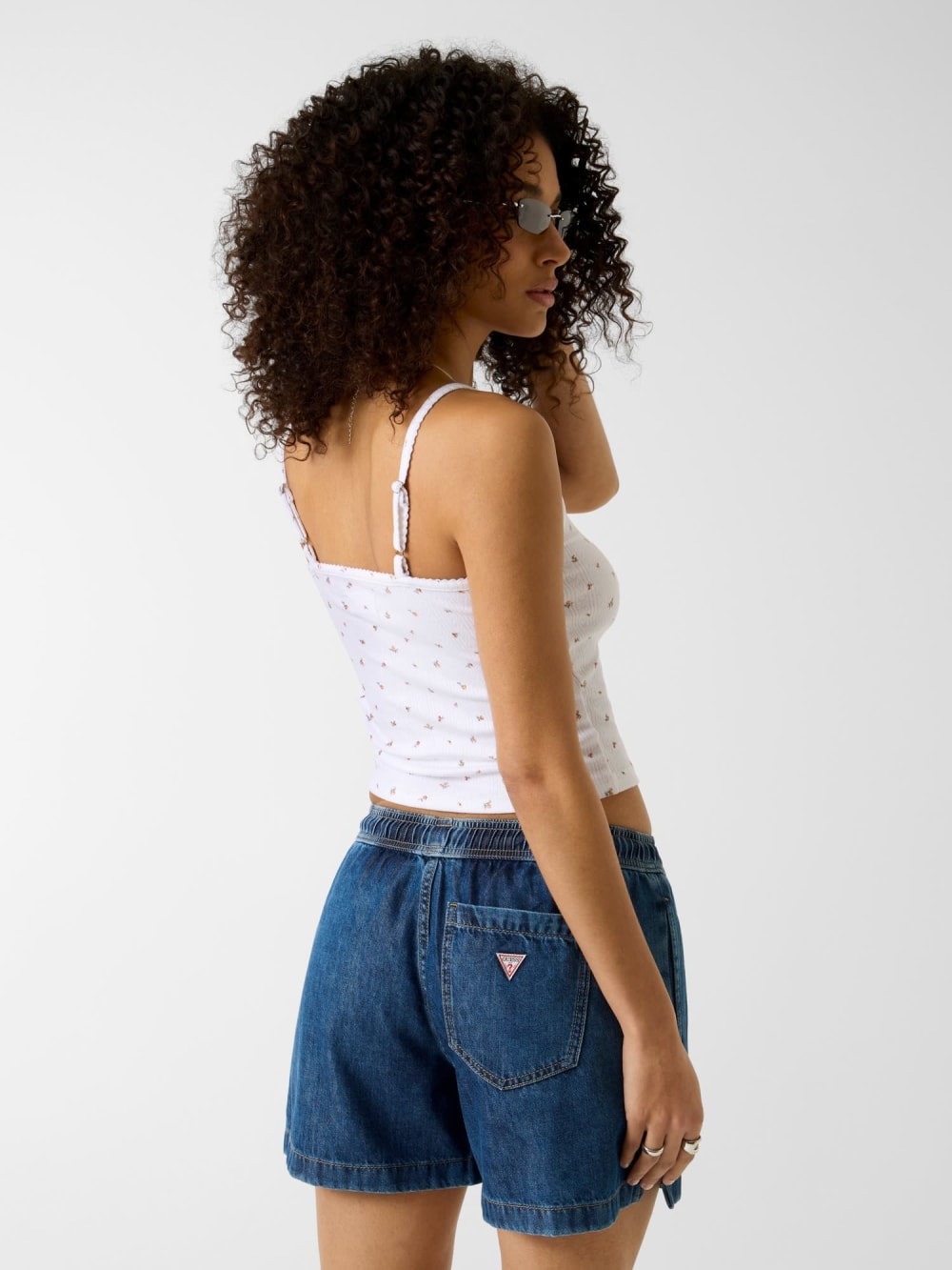 Viscose-blend  tank top - Guess
