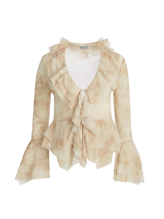 ruffle top - Guess