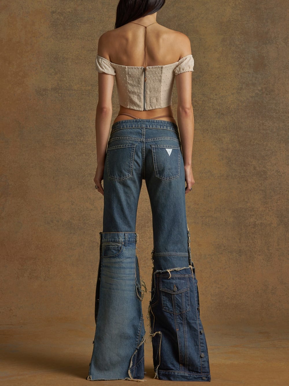 lace-up corset - Guess