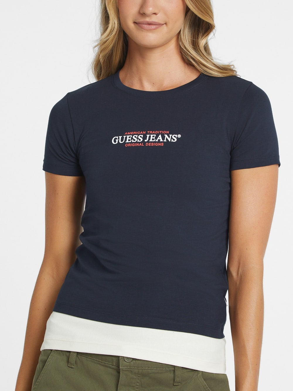 Slim American Tradition Tee - Guess
