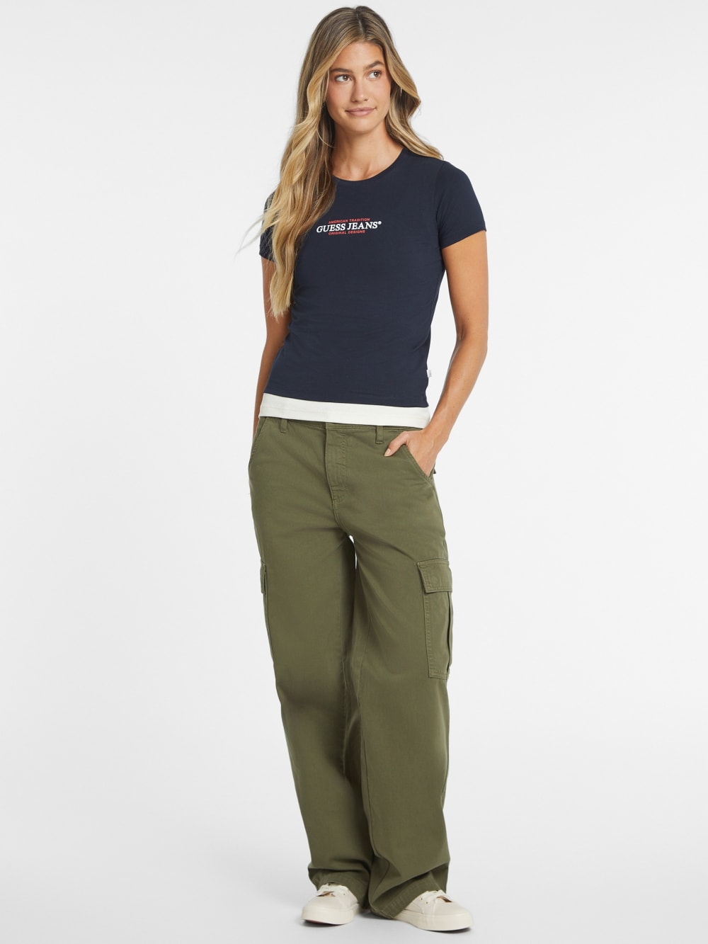 Slim American Tradition Tee - Guess