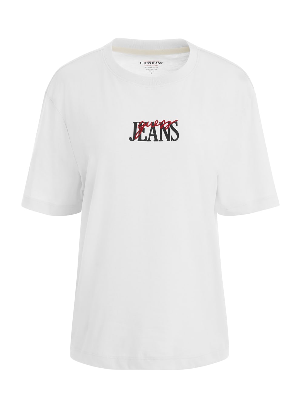Oversized Mixed Logo Tee - Guess