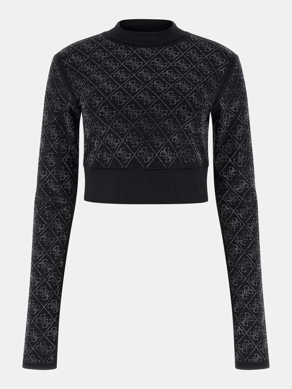 Eco Debby Rhinestone Crop Top - Guess