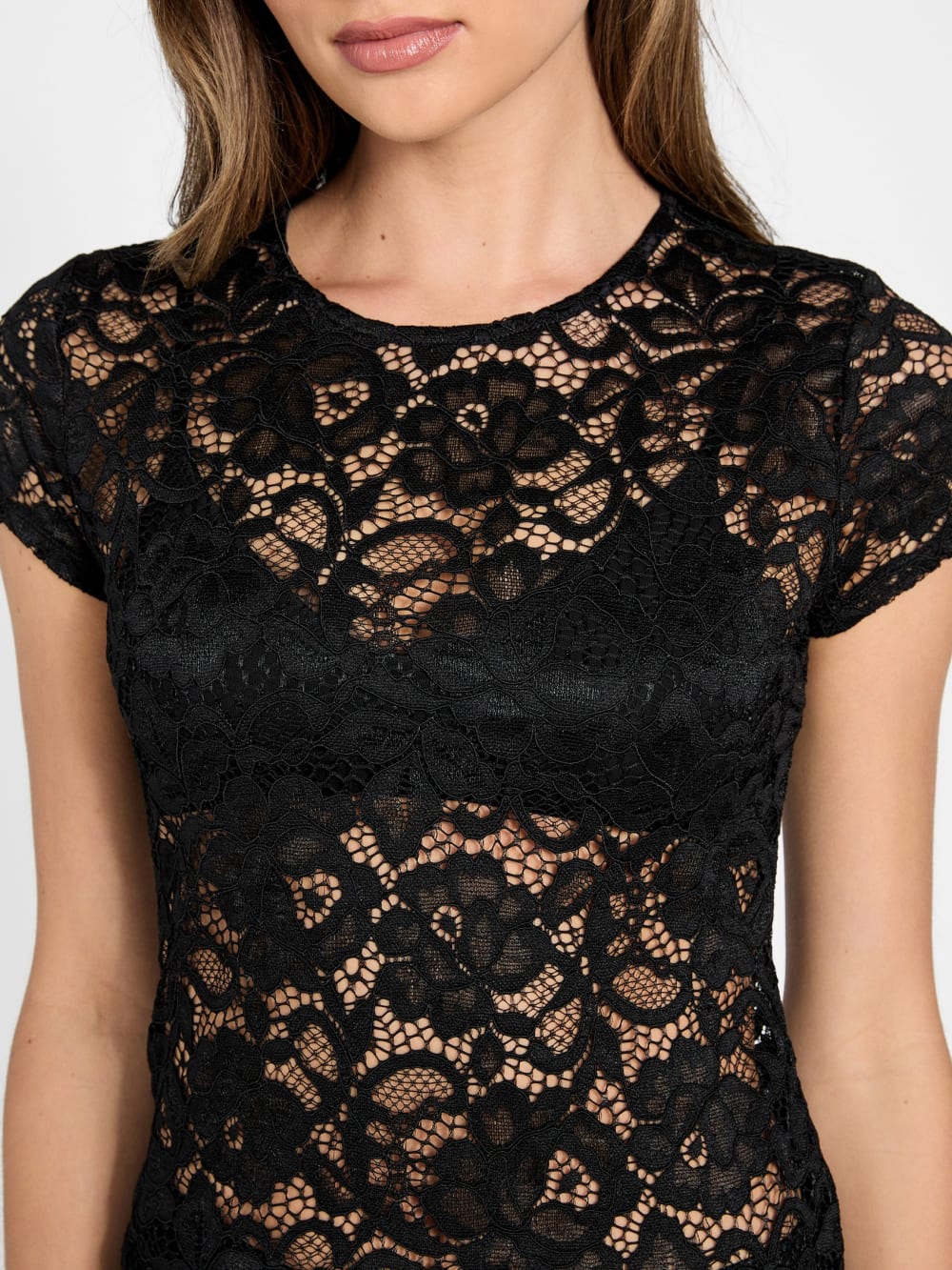 Floral lace top - Guess