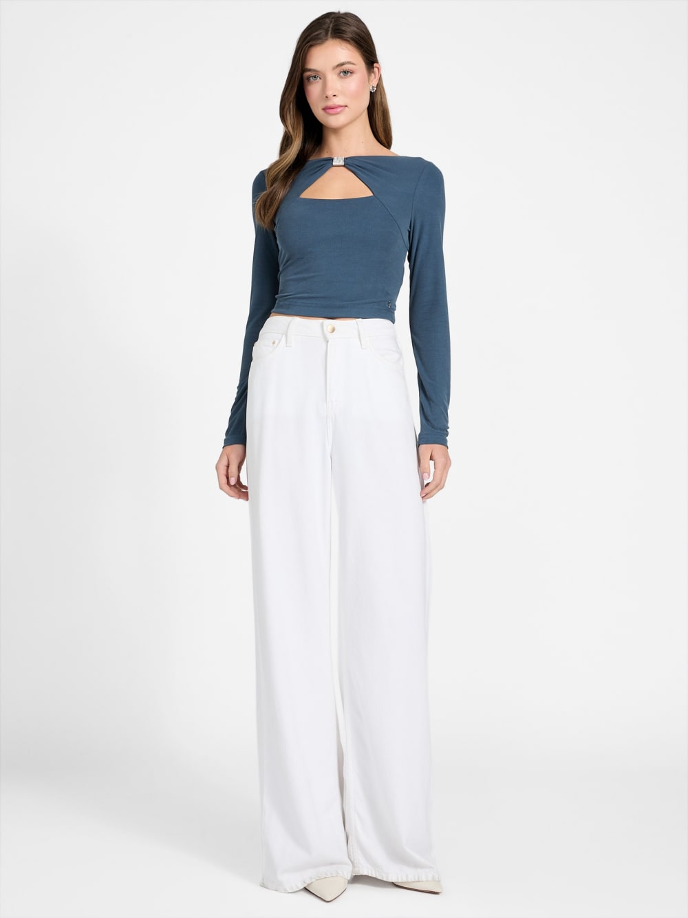 Bow detail top - Guess