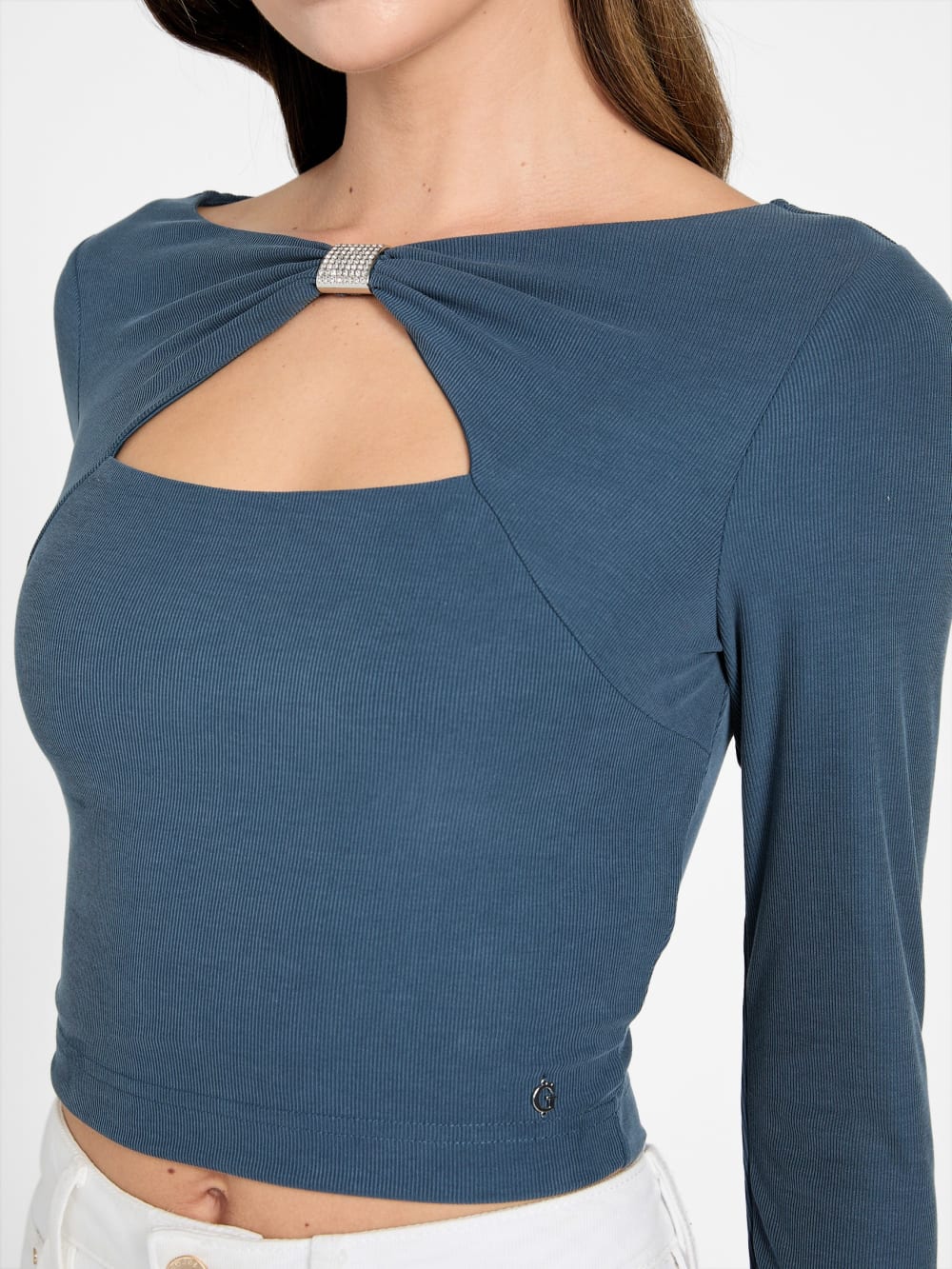 Bow detail top - Guess