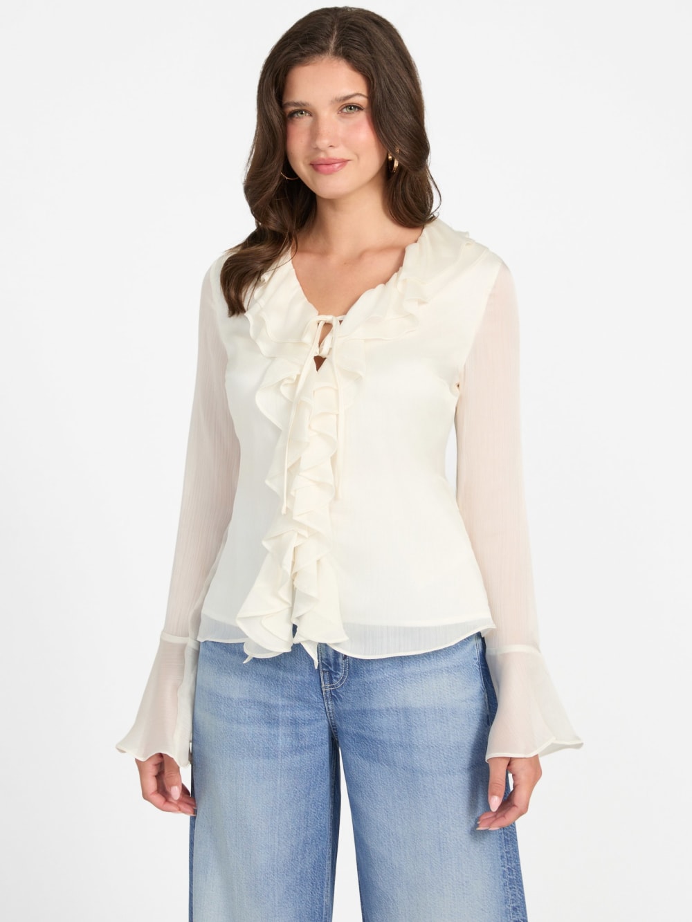 Sana Ruffle Top - Guess