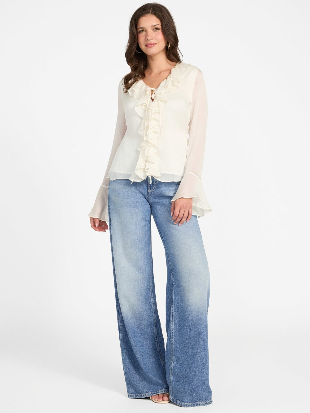 Sana Ruffle Top - Guess