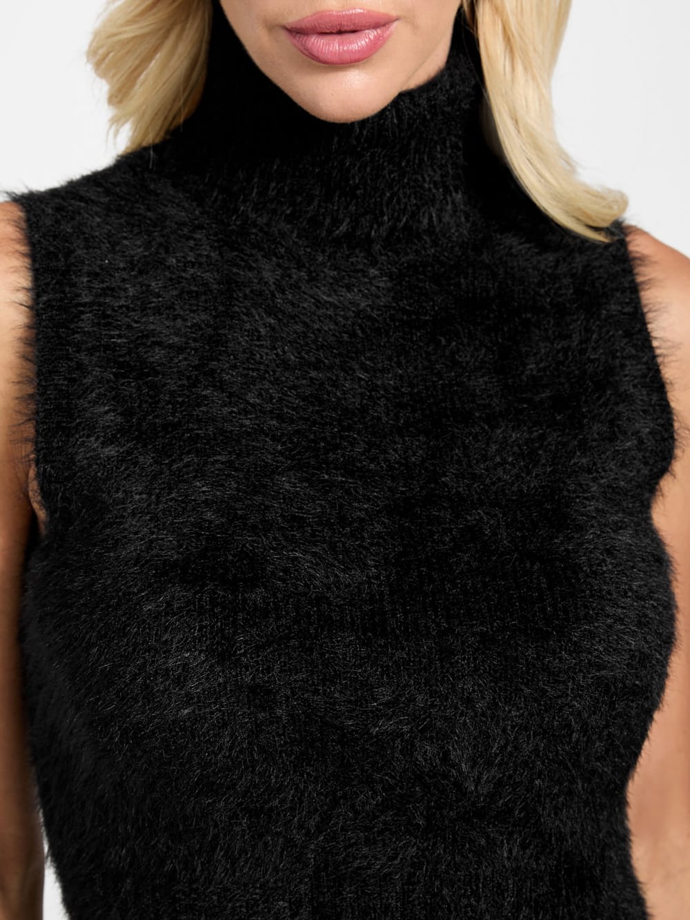 Mei Turtleneck Sweater Tank - Guess
