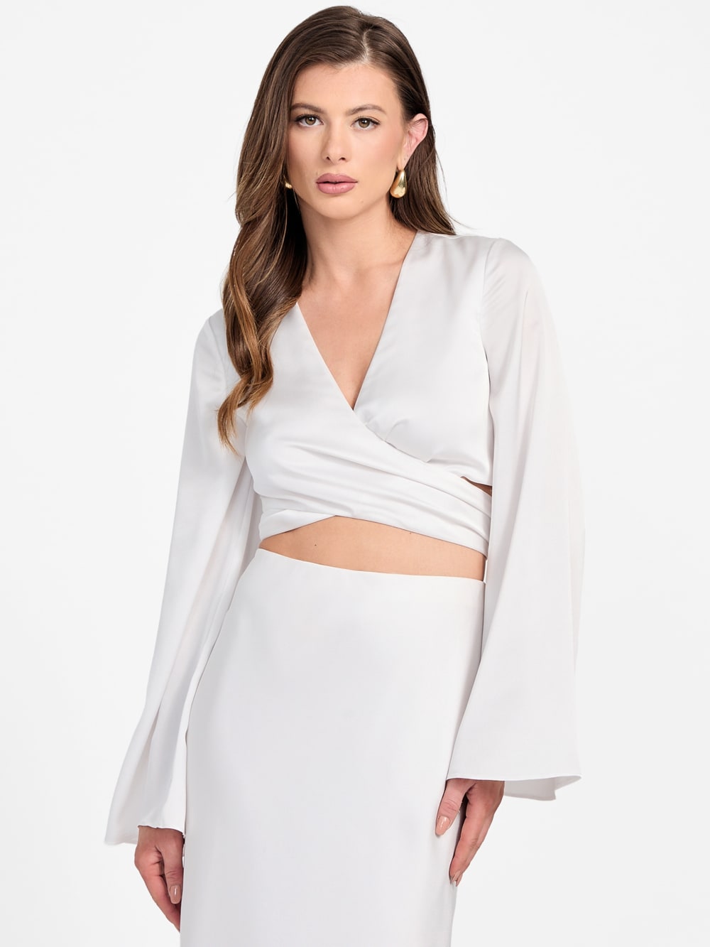 Eco Monica Tie-Front Top - Guess