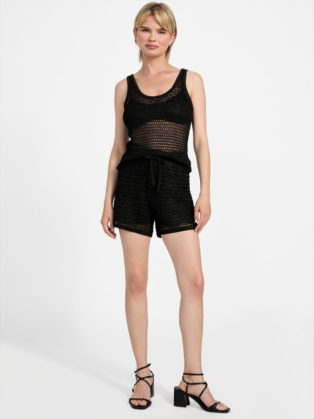 Ava Open-Stitch Tank - Guess