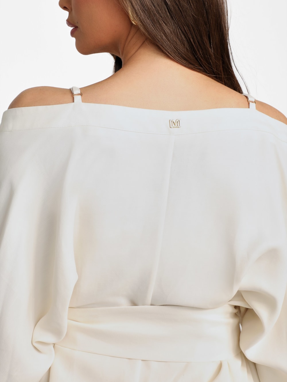 Eco Greta Linen-Blend Wrap Tunic - Guess