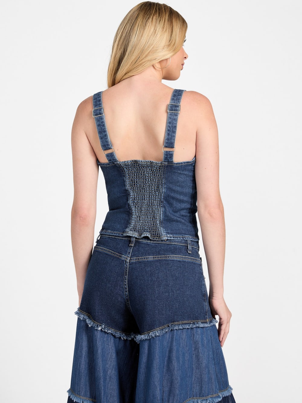 Cathy Denim Bustier - Guess