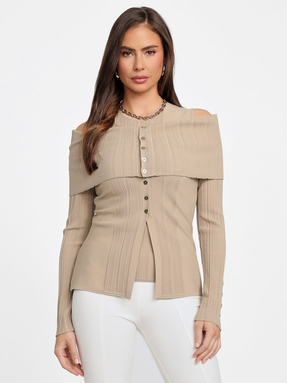 Giada Top & Cardigan Set - Guess