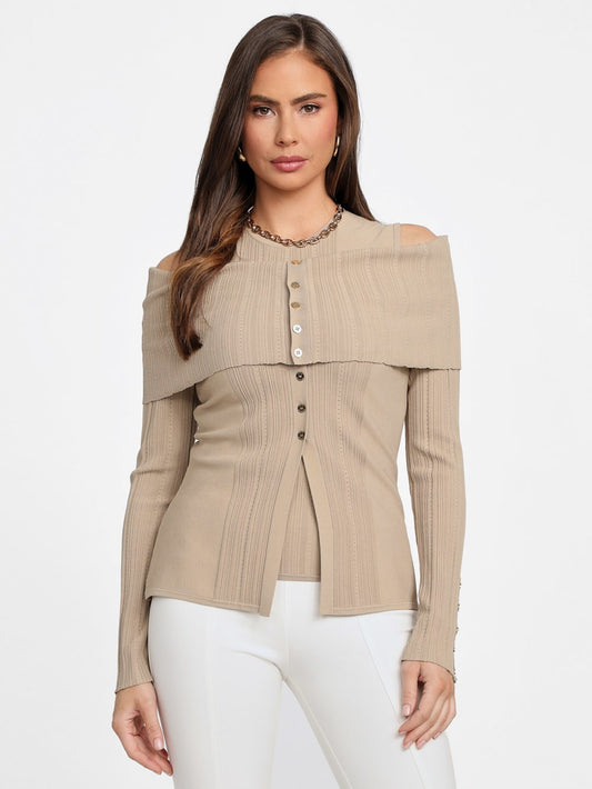 Giada Top & Cardigan Set - Guess