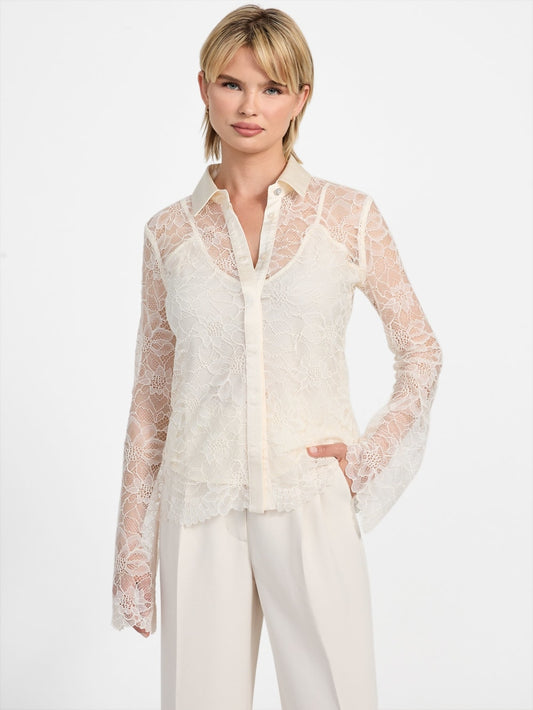 Antoinette Lace Shirt - Guess