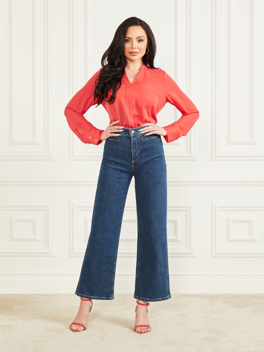 Bulma Satin Blouse - Guess