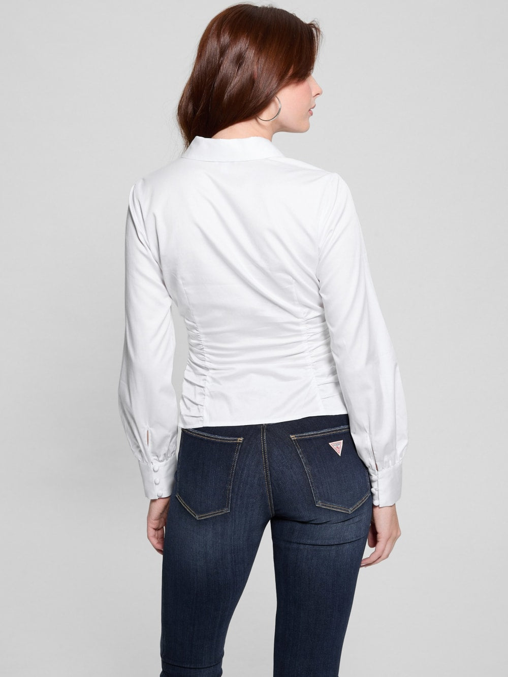 Eco Nicole Poplin Top - Guess
