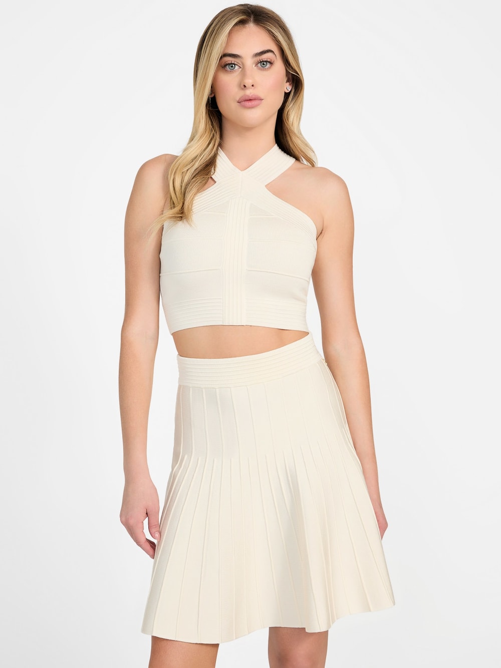 Staci Halter Sweater Top - Guess