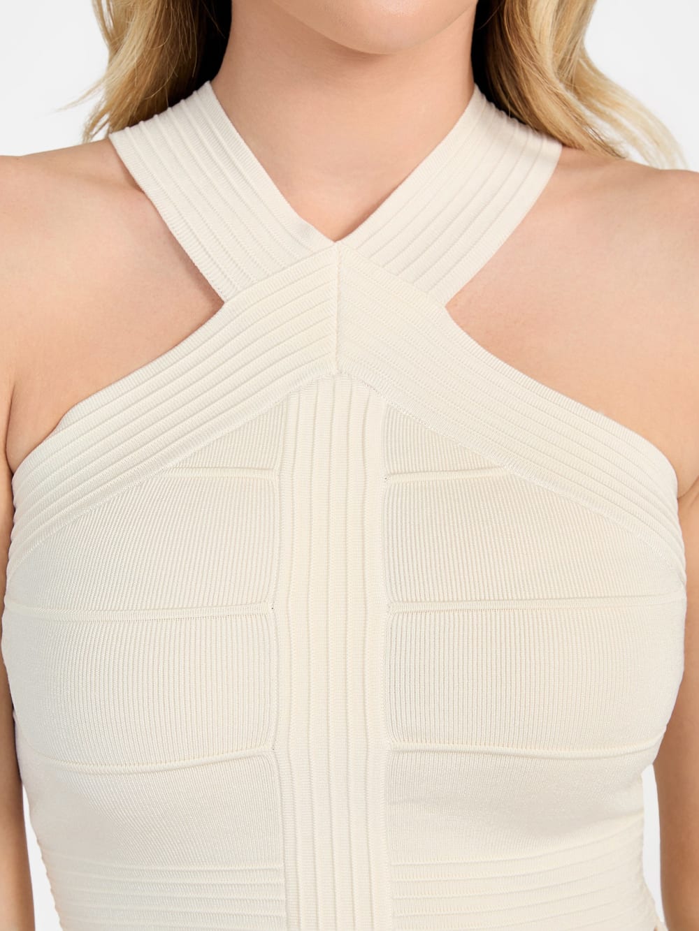 Staci Halter Sweater Top - Guess