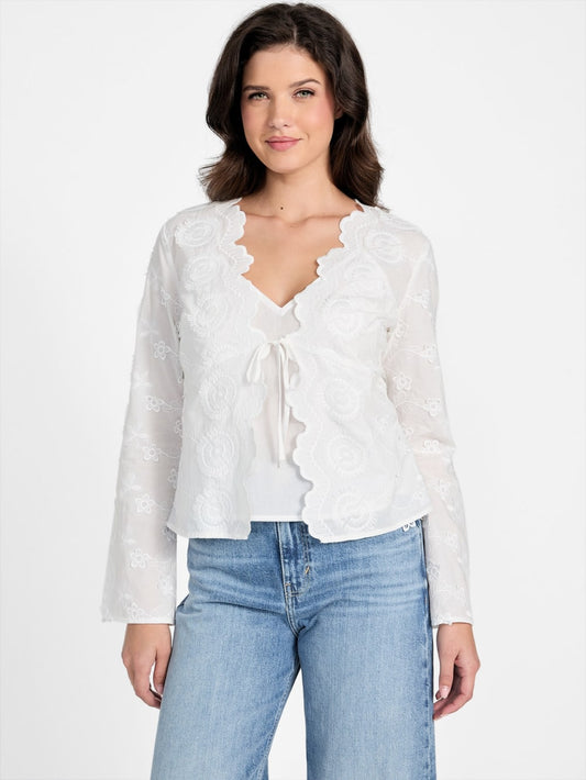 Aida Embroidered Top - Guess