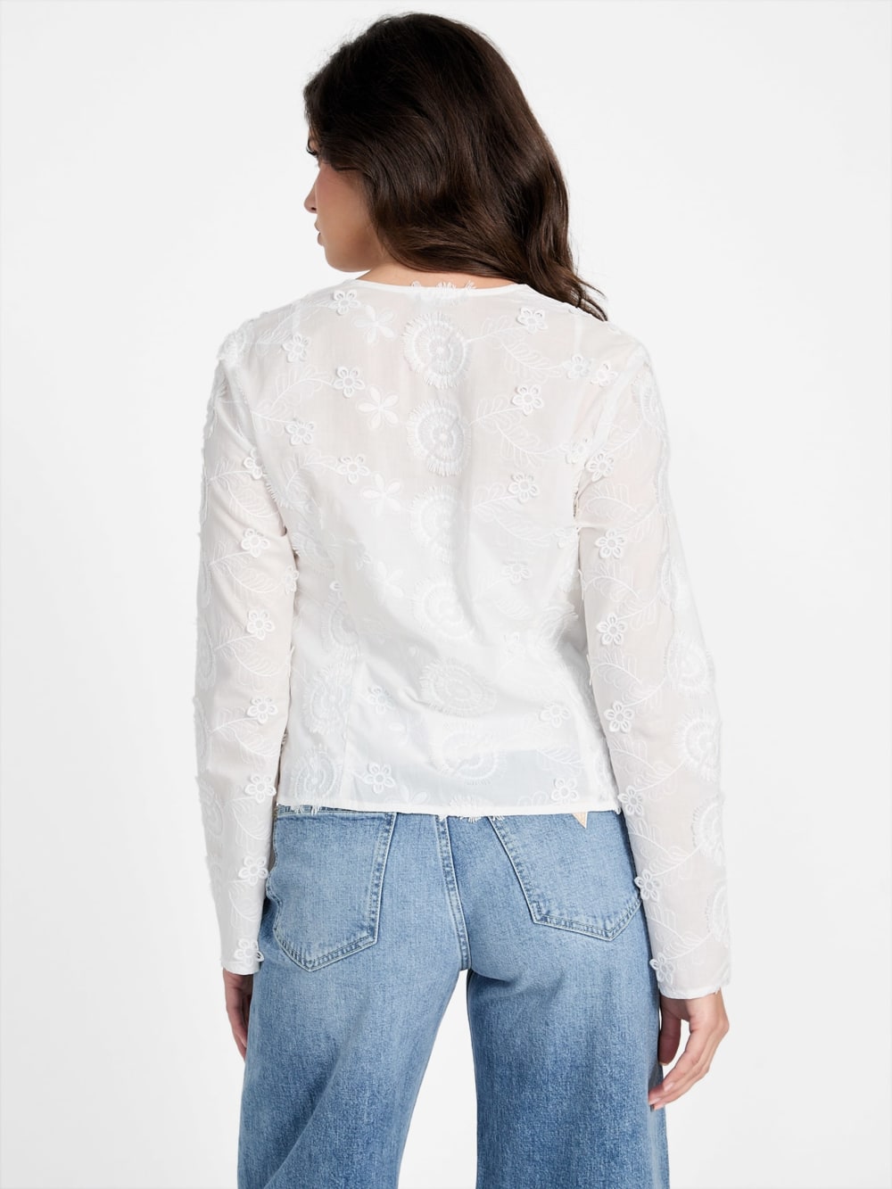 Aida Embroidered Top - Guess