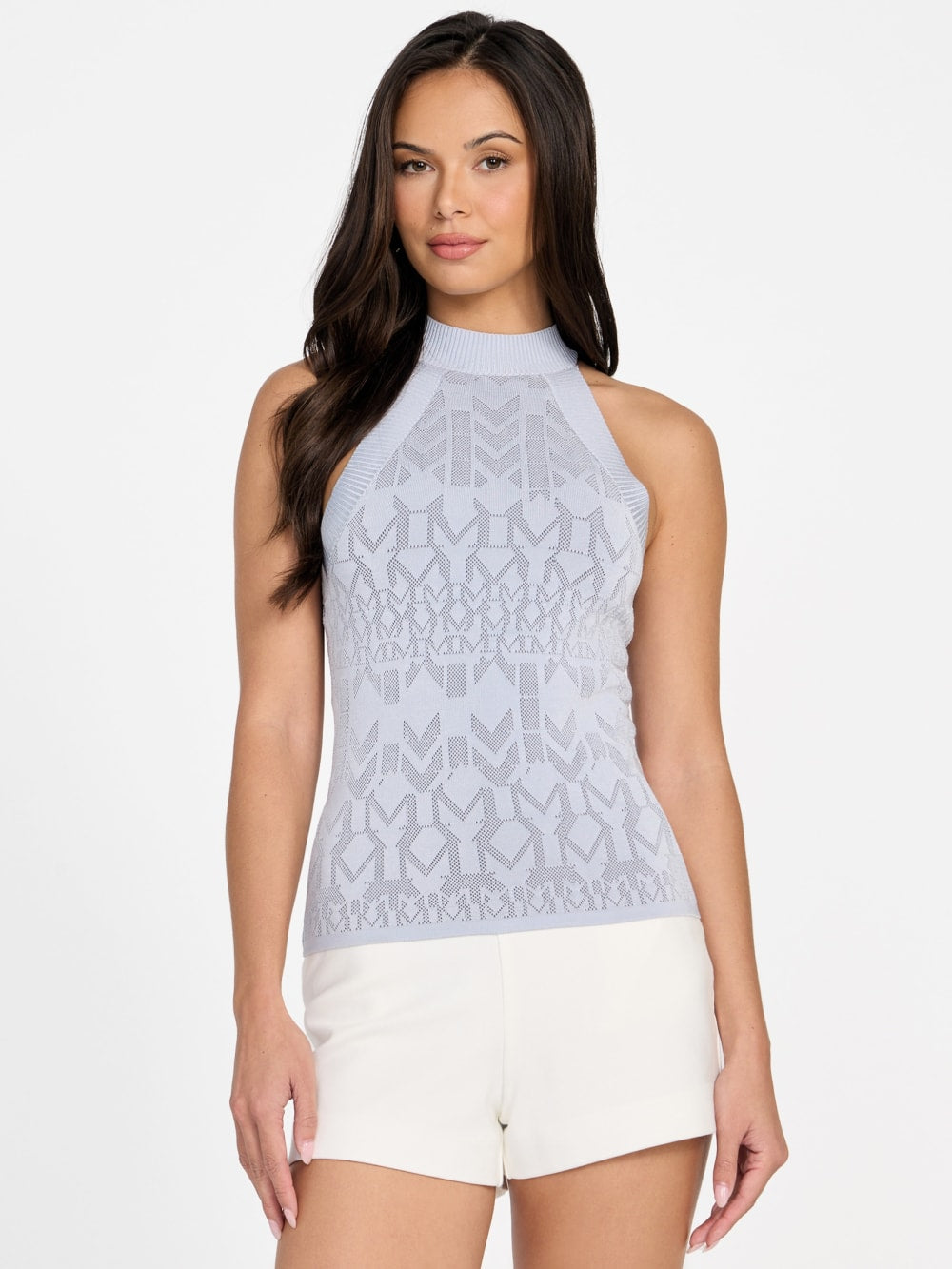 Billie Monogram Sweater Top - Guess