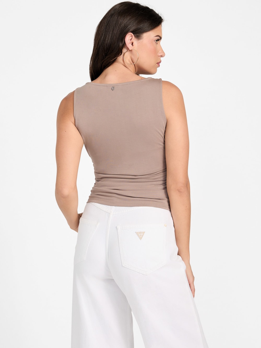 Eco Shirred Ciena Tank Top - Guess