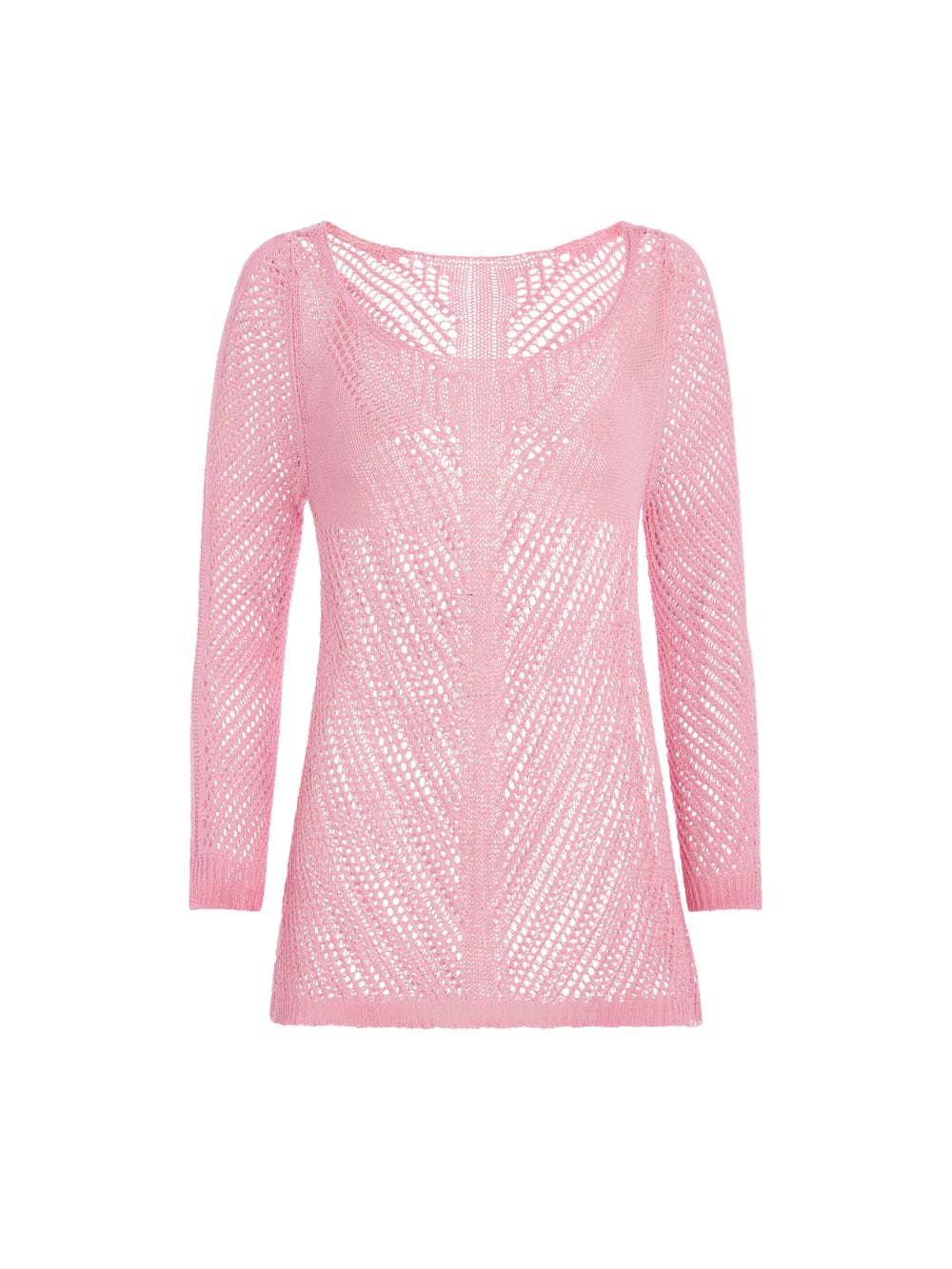 Washed Crochet Sweater - Guess