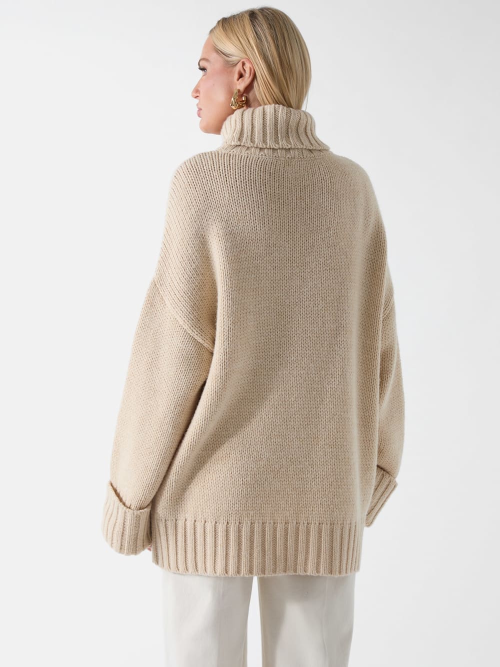 Ahlam Turtleneck Embroidered Sweater - Guess