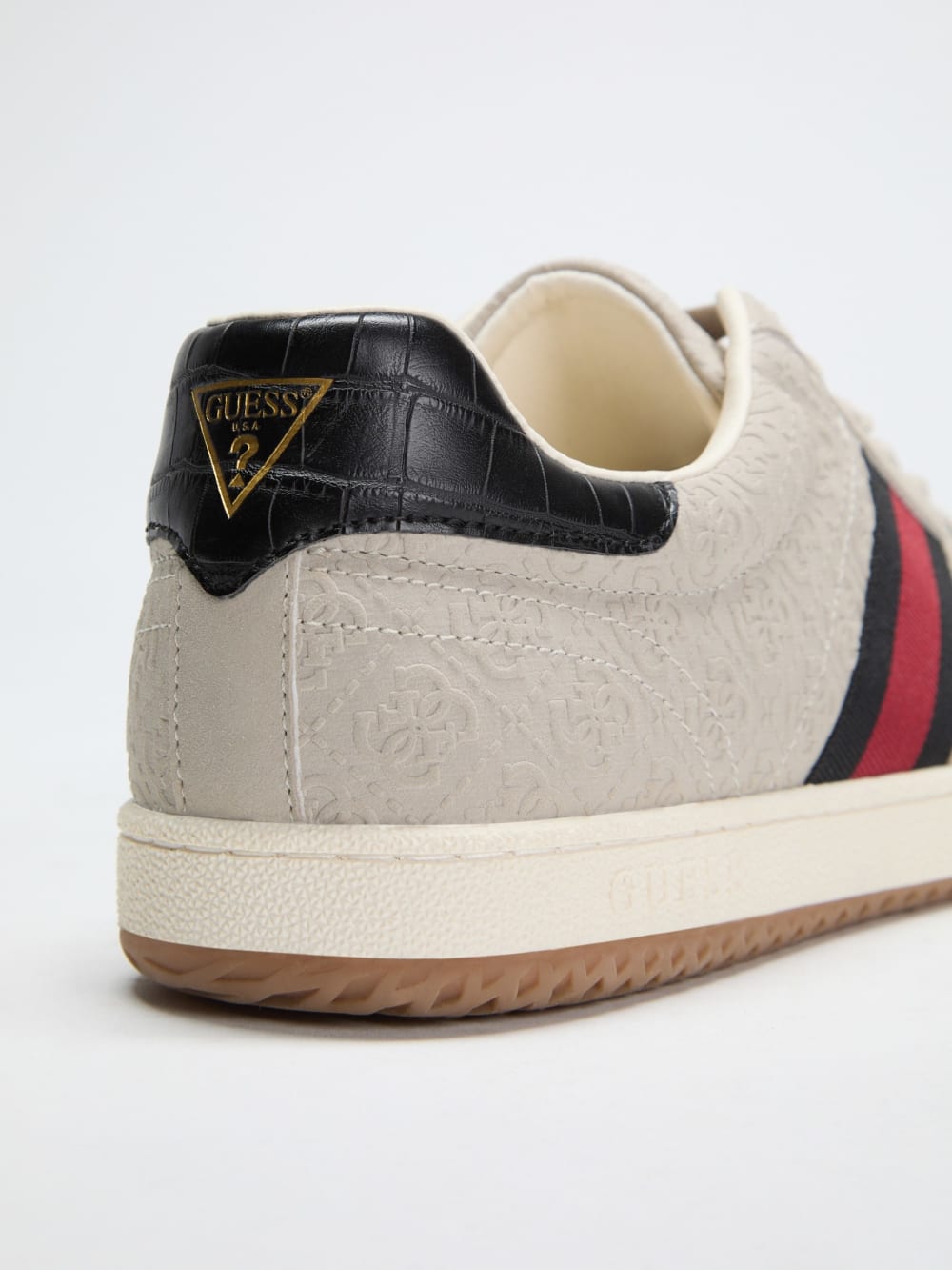 Kloane Striped Quattro G Sneakers - Guess